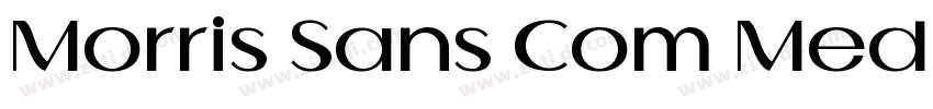 Morris Sans Com Medi字体转换